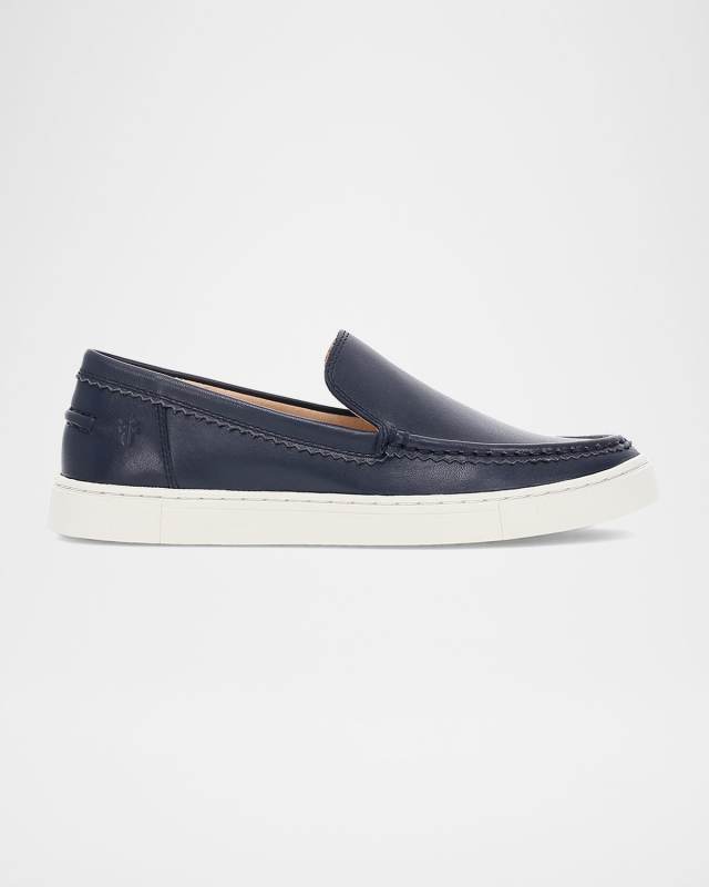 Ivy Venetian Leather Sporty Loafers